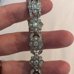 GUC Kirks Folly Clear Crystal Bracelet